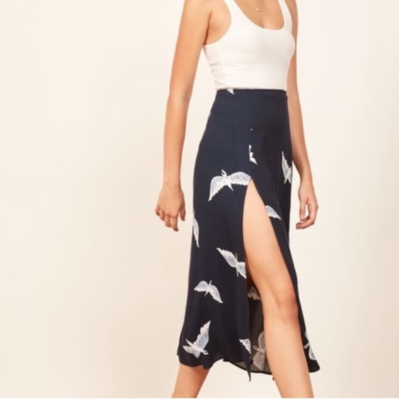 Reformation Dresses & Skirts - Reformation Zoe sparrow skirt